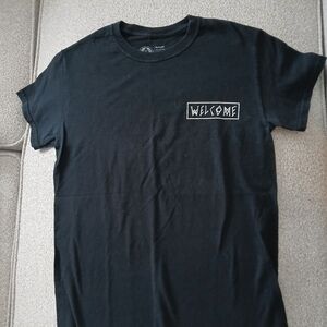Black Short Sleeve Tee for Men